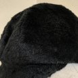 画像3: シゲマツ レディース 冬の帽子 ボア キャスケット 黒 63 (3)