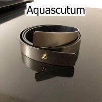 画像1: Aquascutum【アクアスキュータム】メタリック スラッシュベルト