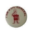 画像1: アメリカンビンテージ雑貨　General Telephone　販促　缶バッジ　I Am Li'l General 　 (1)