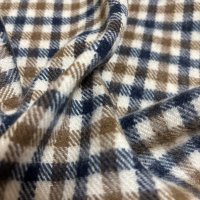 画像2: Aquascutum（アクアスキュータム）　カシミヤ100　ニットマフラー　チェック