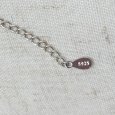 画像4: 925 シルバー ロングネックレス  ダブルレイヤー  2連ネックレス　四角 スクエア　シルバー925 (4)