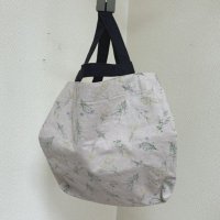 画像3: ハンドメイド 帆布 3wayバッグ 花柄 リュック トート ショルダー ハンドバッグ