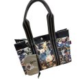 画像2: アルベロベロ　トートバッグ　A4　グレー　ポーチ付き　ウィンタースポーツバージョン　 (2)