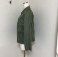 画像2: フレームワーク レディース ツイルシャツ ミリタリー　シャツジャケット カーキ 　無地 (2)