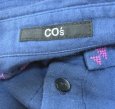 画像5: Co's コズ　レディース　カジュアルシャツ　長袖　ネイビー　刺繍入り (5)