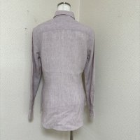 画像3: 鎌倉シャツ マンハッタンスリム レディース レギュラーカラー リネンシャツ 長袖 40