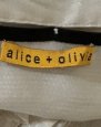 画像6: Alice+Olivia　アリスオリビア　レディース　サテンブラウス　半袖　アイボリー　ティアード (6)