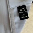 画像6: DAZY　ボウタイブラウス　プルオーバーブラウス　さらさら　長袖 M　ブルー (6)