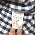 画像5: JOURNAL STANDARD LUXE　ジャーナルスタンダード　バンドカラー　ロングシャツ　シャツワンピース　チェック　ネイビー (5)