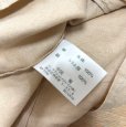 画像4: ローラアシュレイ　リネンブラウス　前ボタン　レース付き　ベージュ　無地　9号 (4)