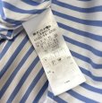画像7: 23区×CANCLINI レディース Aライン プルオーバーブラウス ストライプシャツ 36号 (7)