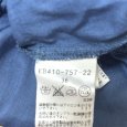 画像5: FRAGILE　フラジール　レディース　プルオーバーブラウス　テンセル　長袖　フリル付き　青　36号 (5)
