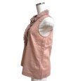 画像5: JCREW　ジェイクルー　レディース　ノースリーブシャツ　コットンフリル　ピンク　４ (5)