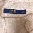 画像6: Polo Ralph Lauren　ポロラルフローレン　オールレースブラウス　半袖　アイボリー　M (6)