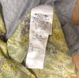 画像7: 自由区　前上がりカットソー　半袖　グレー　イエロー　花柄　異素材切り替え　40号 (7)