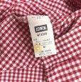 画像8: EDWIN　レディース　ボタンタウンシャツ　半袖　ギンガムチェック　赤　白　M (8)