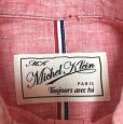画像5: MICHEL KLEIN　ミッシェルクラン　レディース　リネンシャツ　7分袖　レギュラーカラーシャツ　無地　レッド　M (5)