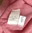 画像6: MICHEL KLEIN　ミッシェルクラン　レディース　リネンシャツ　7分袖　レギュラーカラーシャツ　無地　レッド　M (6)