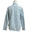 画像2: Arnold Palmer（アーノルド パーマー）レディース　スキッパーシャツ　長袖　花柄　水色 (2)