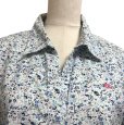 画像3: Arnold Palmer（アーノルド パーマー）レディース　スキッパーシャツ　長袖　花柄　水色 (3)