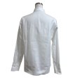 画像5: Aquascutum　アクアスキュータム 　レディース　レギュラーカラーシャツ　長袖　11号　L　白　無地 (5)