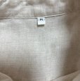 画像5: 無印良品　レディース　リネンシャツ　長袖　レギュラーカラーシャツ　アイボリー　生成り　無地　Ｍ (5)