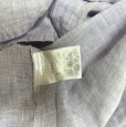 画像6: COMODORE　レディース　綿麻シャツ　長袖　リネンシャツ　水色　M (6)