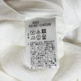 画像8: ベルスクローゼット　シャイニー　半袖カットソー　異素材切り替え　白　ホワイト　ラメ　M (8)