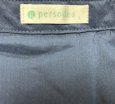 画像6: persodea (ペルソデア) スキッパーシャツ　ブラウス　7分袖　ネイビー　紺　無地　L (6)