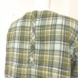 画像5: Kiitos（キートス）北欧の暮らし　プルオーバー　チェックシャツ　グリーン　ナチュラル服 (5)