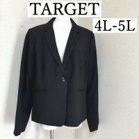 画像1: TARGET COLLECTION（ターゲットコレクション）　テーラードジャケット　ブラックフォーマル　黒　無地　20　5L