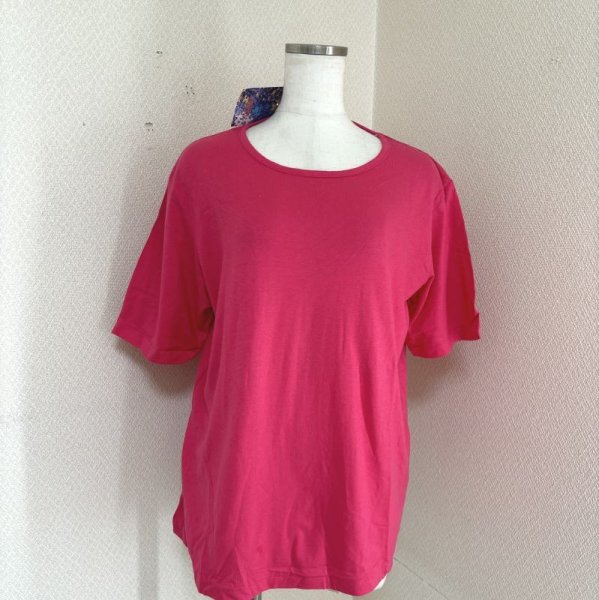 画像1: タグ付き　ルーレット　レディース　大きいサイズ　Tシャツ　半袖　ピンク　Ｆ (1)