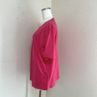 画像2: タグ付き　ルーレット　レディース　大きいサイズ　Tシャツ　半袖　ピンク　Ｆ