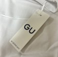 画像4: GU　レディース　カットソー　半袖　接触冷感　バックボタン フレンチスリーブ　Tシャツ　ホワイト　無地　3XL (4)