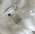 画像7: GU　レディース　カットソー　半袖　接触冷感　バックボタン フレンチスリーブ　Tシャツ　ホワイト　無地　3XL (7)