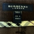 画像4: BURBERRY LONDON バーバリーロンドン　レディース　大きいサイズ　タイトスカート　コーデュロイ　膝丈　ダークブラウン　40号　秋　冬 (4)