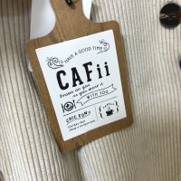 画像3: しまむら　CAFii　コーデュロイワイドパンツ　ベージュ　4L