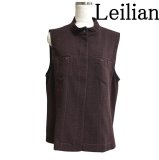Leilian（レリアン）レディース　セーター　タートルネック　シルクブレンド　ケーブルニット　パープル　長袖　13号 ブランド古着の通販・買取・販売ならリサイクルショップてんとうむし