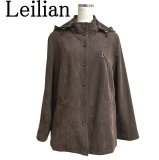 Leilian（レリアン）レディース ブラウスジャケット パープル シアーブラウス 秋 13号 ブランド古着の通販・買取・販売ならリサイクルショップてんとうむし