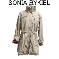 画像1: ソニアリキエル　SONIA RYKIEL　ライナー付き　マウンテンパーカー　ベージュ　40号  レディース アウター