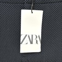 画像3: ZARA　レディース　ストレッチパンツ　ドット柄　ネイビー　42　