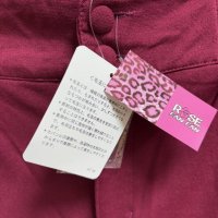 画像3: ROSE FAN　FAN　ローズファンファン　レディース　大きいサイズ　キュロットパンツ　えんじ　5L