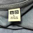 画像5: ユニクロ　レディース　ワンピース　マーセライズコットンロングTワンピース（半袖）ブルー　青　無地　XL (5)