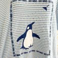 画像5: レディース　夏　半袖パジャマ　ペンギン　ブルー　3L　ショートパンツ　半袖Tシャツ (5)