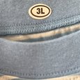 画像6: レディース　夏　半袖パジャマ　ペンギン　ブルー　3L　ショートパンツ　半袖Tシャツ (6)