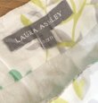 画像4: ローラアシュレイ　ワンピース　膝下　ノースリーブ　フラワープリント　花柄　白　11号 (4)