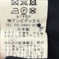 画像11: YEAR　FEW OF MY FAVORITE　THINGS　ロングワンピース　長袖　ツイルシャツワンピース　ネイビー　無地　F (11)