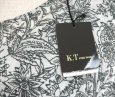 画像7: K.T KIYOKO TAKASE (K.T キヨコ タカセ)　レディース　セットアップ　リネンブラウス　ワンピース　ひざ丈　セット　アジアンフラワー　ボタニカルプリント　11号 (7)