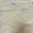 画像5: SUPER HAKKA　スーパーハッカ　レディース　Tシャツ　半袖　レース　シフォン　マスタード　鳥　稲穂　刺繍 (5)