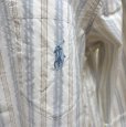 画像6: ラルフローレン　RALPH LAUREN シャツワンピース　ロングワンピース　ストライプ　アイボリー　L (6)